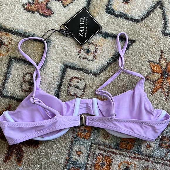 New Zaful Lilac Underwire String Bikini - Picture 6 of 7